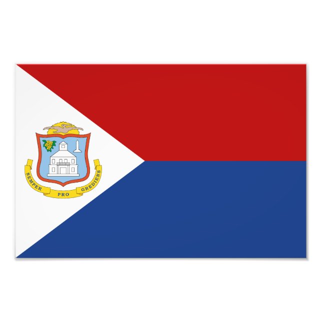 Foto Sint Maarten Flag (Frente)