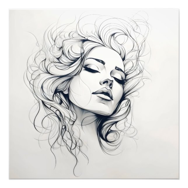 Foto Sketch da Mulher Bela (Frente)