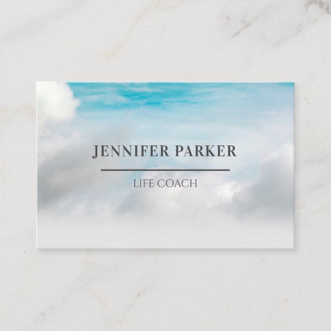 Foto: Sky Visitenkarte Cartão de visita (Frente)