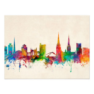Foto Skyline de Coventry Inglaterra