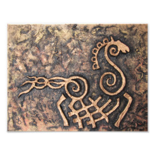 Foto Sleipnir, cavalo de oito patas de Odin