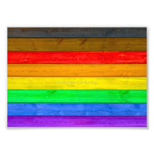Foto SlipperyJoe's Inclusive orgulho gay flag texturizo