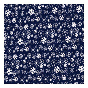 Foto Snowflake Blizzard Desenhado À Mão Com Marinho C
