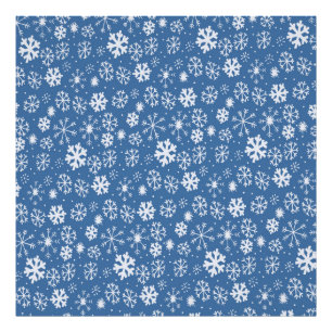 Foto Snowflake Snowstorm com a tela azul de Sky