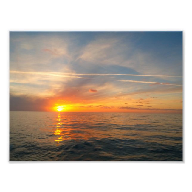 Foto Sol sobre o oceano (Frente)