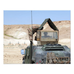 Foto Soldado instrui soldado iraquiano