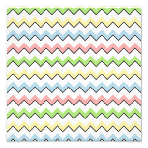 Foto Sombra Pastel da Chevron-Gota por Shirley Taylor