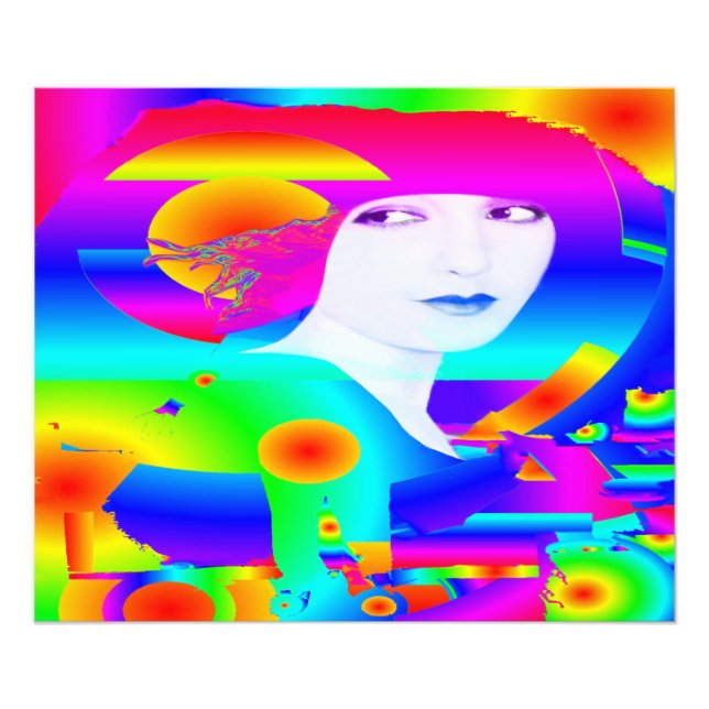 Foto Sonho de abstrato Color (Frente)
