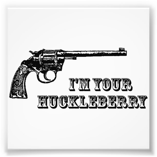 Foto Sou a tua arma ocidental de Huckleberry (Frente)