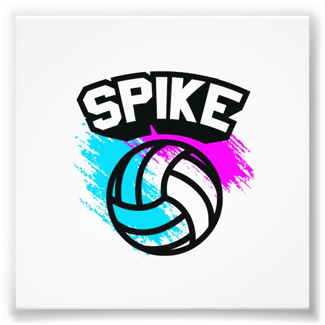 Foto Spike Voleibol (Frente)