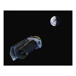 Foto Spitzer aponta sua antena do alto-ganho