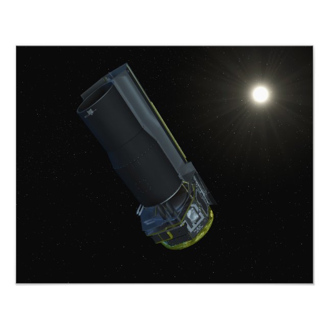 Foto Spitzer visto à luz visível (Frente)