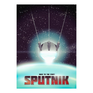 Foto Sputnik "corrida às Estrelas"