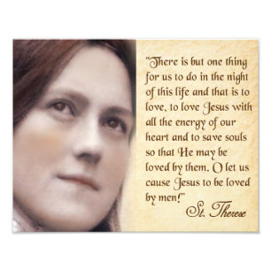 FOTO ST. TERESA SOBRE O AMOR.