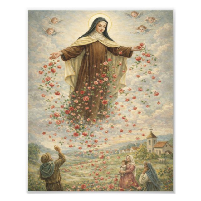 Foto St. Therese Shower Roses from Heaven (Frente)