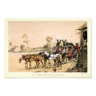 Foto Stagecoach do século XIX