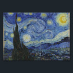 Foto Starry Night por Vincent van Gogh<br><div class="desc">Vincent Willem van Gogh foi um pintor de origem holandesa, impressionista e Postado, cuja obra, notável pela sua beleza áspera, honestidade emocional e cor ousada, teve uma influência profunda na arte do século 20. Após anos de dolorosa ansiedade e frequentes surtos de doença mental, ele morreu aos 37 anos de...</div>