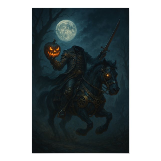 Foto Steampunk Headless Horseman (Frente)