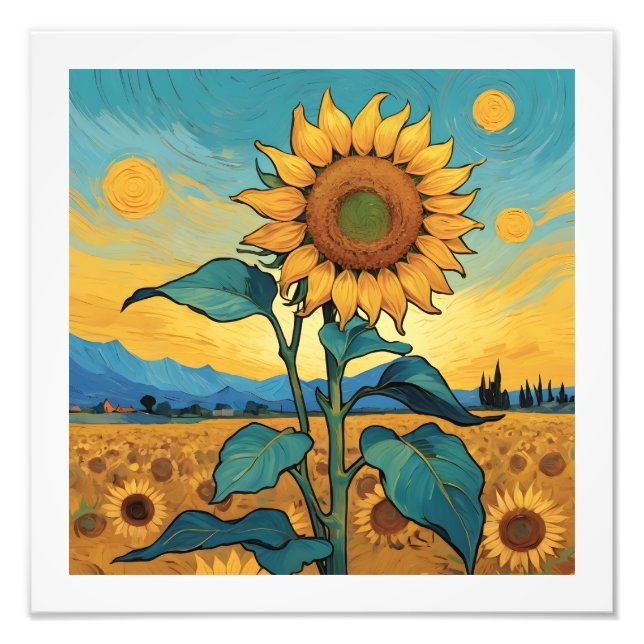 Foto Stralende Zonnebloem - Dutch Master Serie ZA01 (Frente)