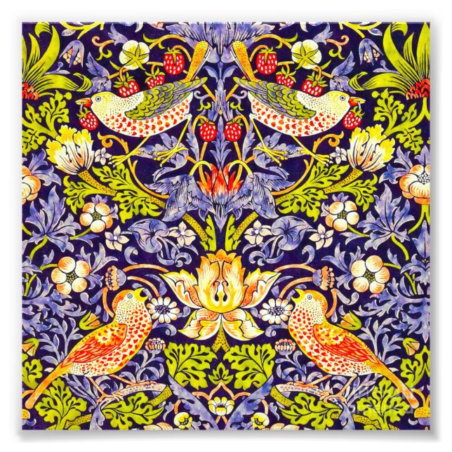 Foto Strawberry Thief William Morris (Frente)