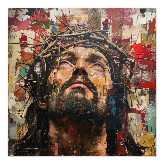 Foto Street Art Jesus (Frente)
