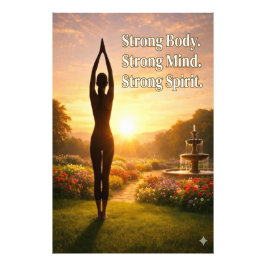 Foto Strong Body. Strong Mind. Strong Spirit.