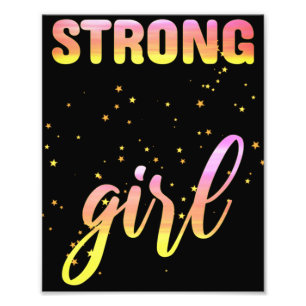 Foto Strong Girl Pastel Star