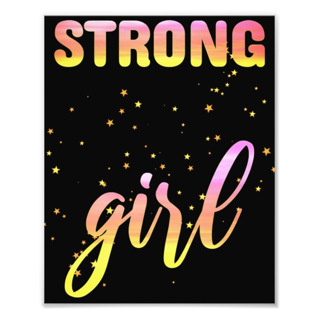 Foto Strong Girl Pastel Star (Frente)