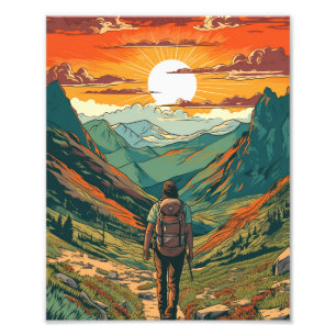 Foto Subindo em Montanha Saudável