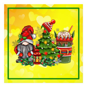 Foto Sublimação do Gnomo de Natal