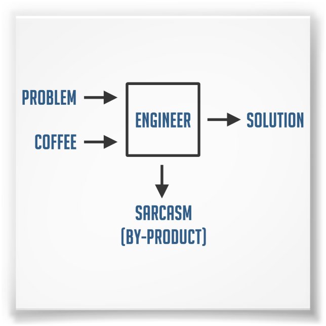 Foto Subproduto do Sarcasm de Engenharia (Frente)