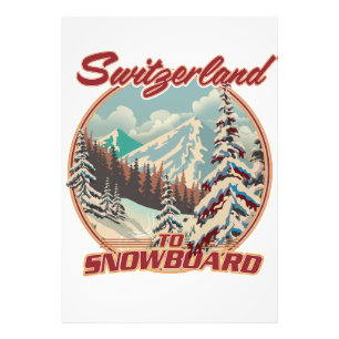 Foto Suiça para Snowboard