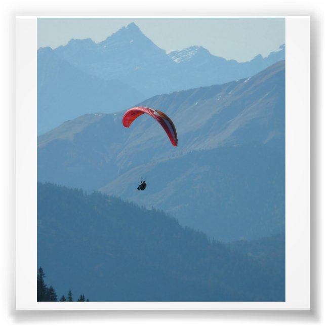 Foto Suiça Paraglider (Frente)