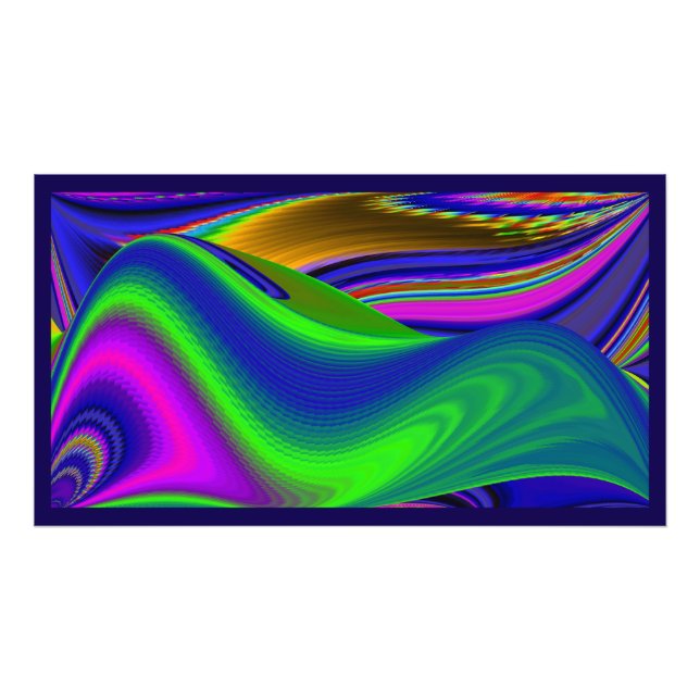 Foto Summerrainbow, Abstrato 3D Rainbowart (Frente)