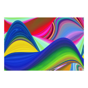 Foto Summerrainbow, Abstrato 3D Rainbowart