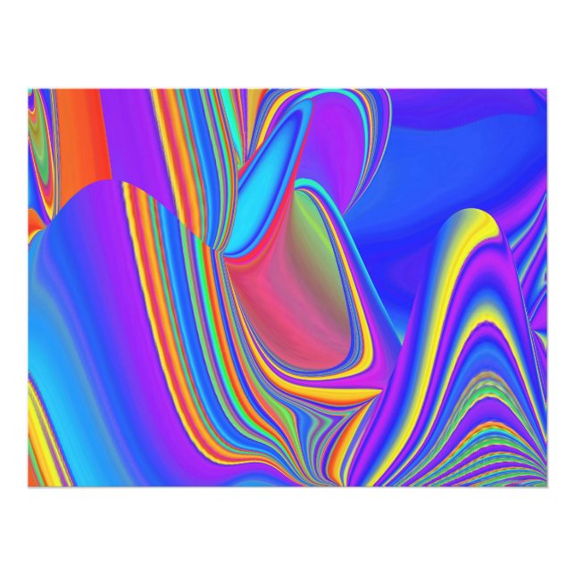 Foto Summersense, Abstrato 3D Rainbowart (Frente)
