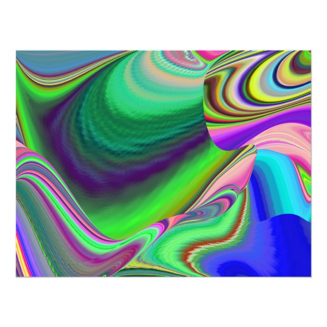 Foto Summersense, Abstrato 3D Rainbowart (Frente)