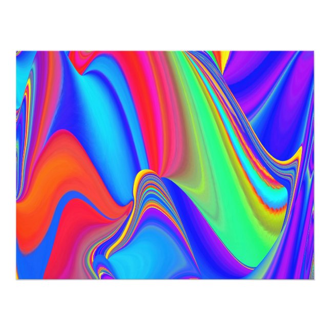 Foto Summersense, Abstrato 3D Rainbowart (Frente)