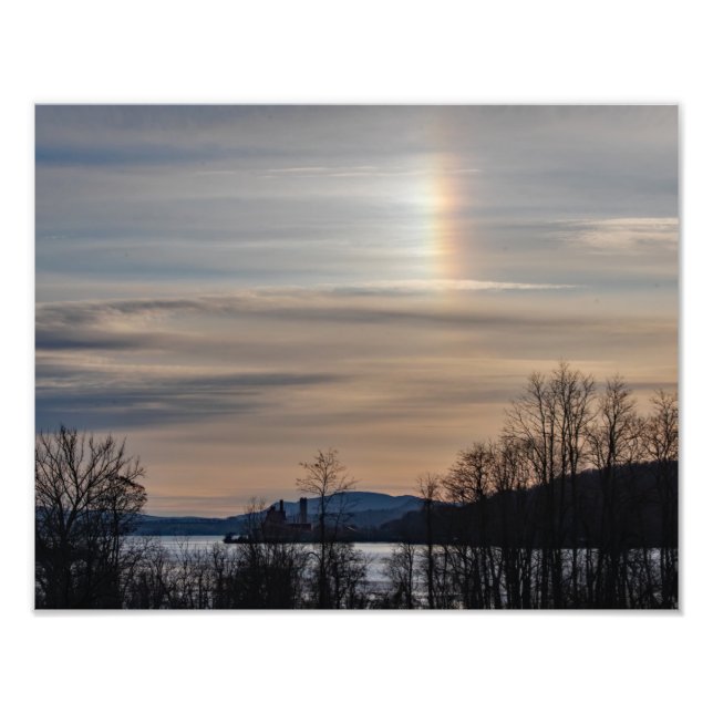 Foto Sundog Sobre O Hudson (Frente)