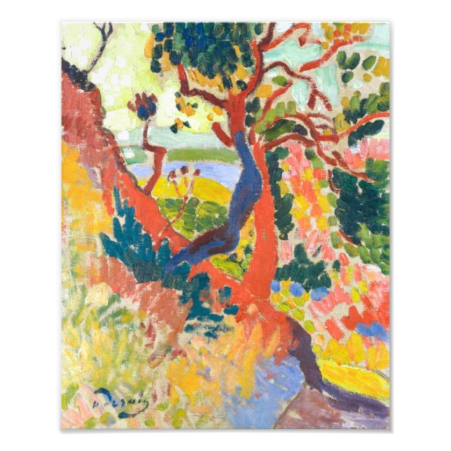 Foto Sunken Path, L'Estaque | Andre Derain | (Frente)