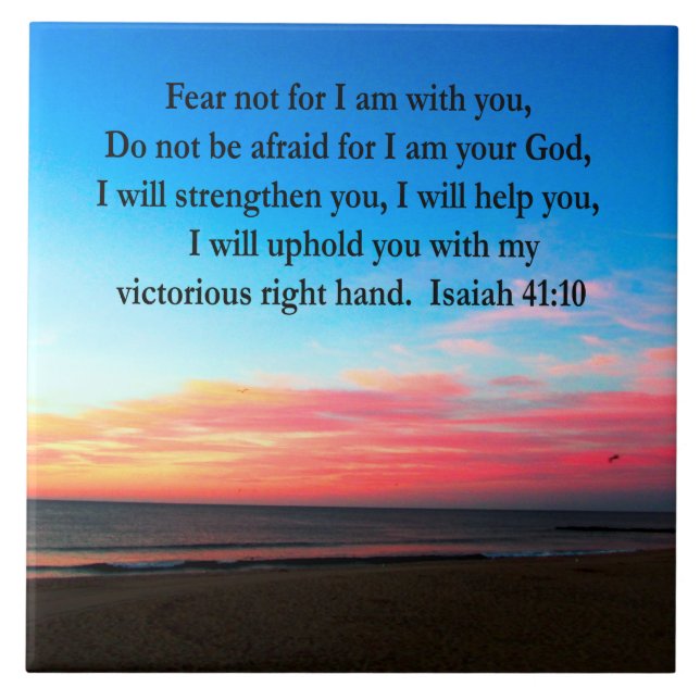 FOTO SUNRISE SERENE ISAIAH 41:10 (Frente)