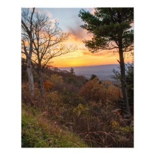 Foto Sunset do Parque Nacional de Shenandoah
