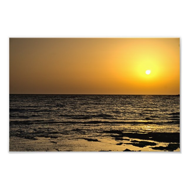 Foto Sunset em Paphos, Chipre (2485) (Frente)