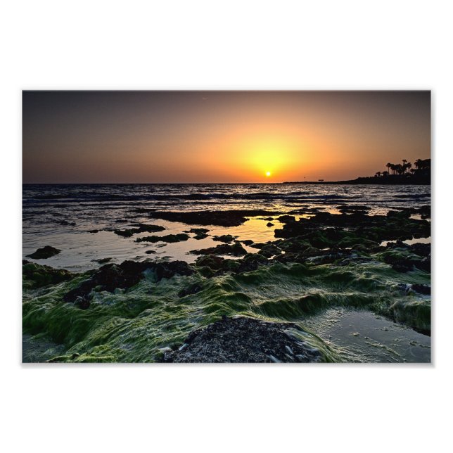 Foto Sunset em Paphos, Chipre (2512) (Frente)