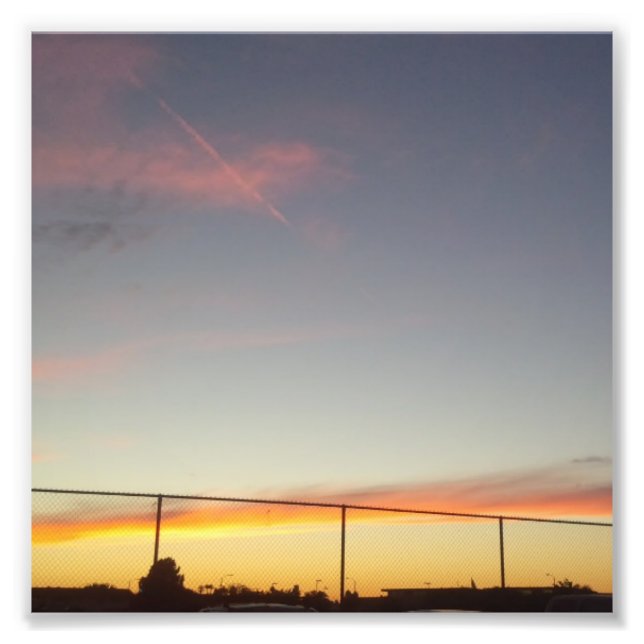 Foto Sunset incrível na Califórnia (Frente)