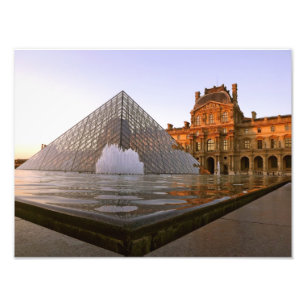 Foto Sunset no Museu do Louvre, Paris, França