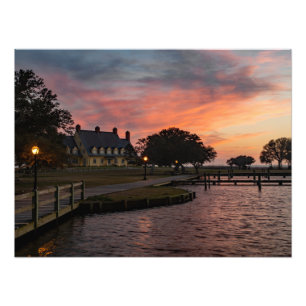 Foto Sunset No Whalehead Club