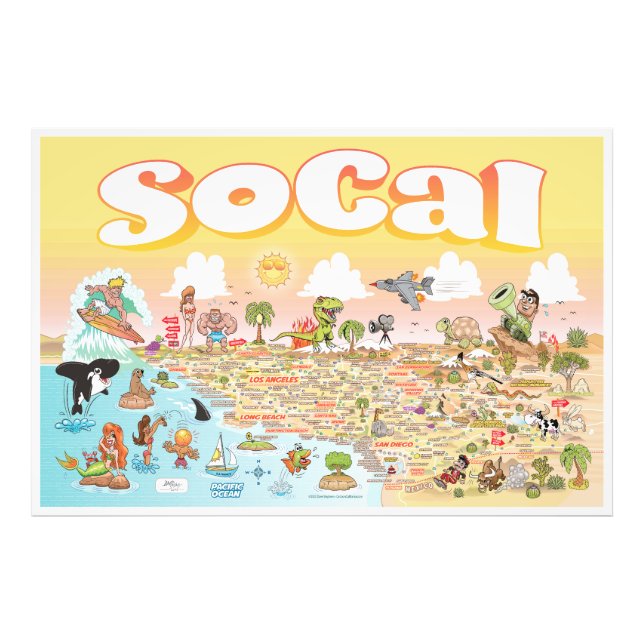 Foto Sunset SoCal Gigante (Frente)