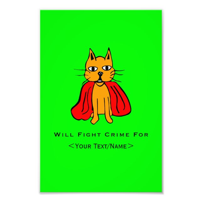 Foto Super Cat Combatendo Crime Para (i)  (Frente)