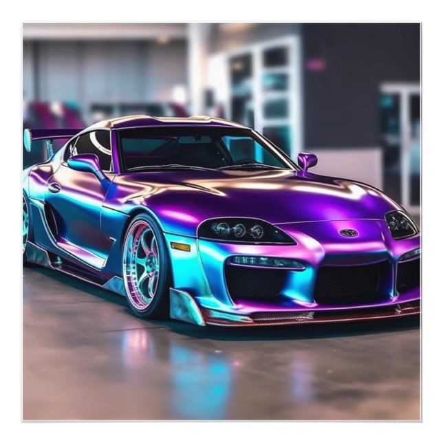 Foto Supercarros personalizados:Cores e modificações em (Frente)